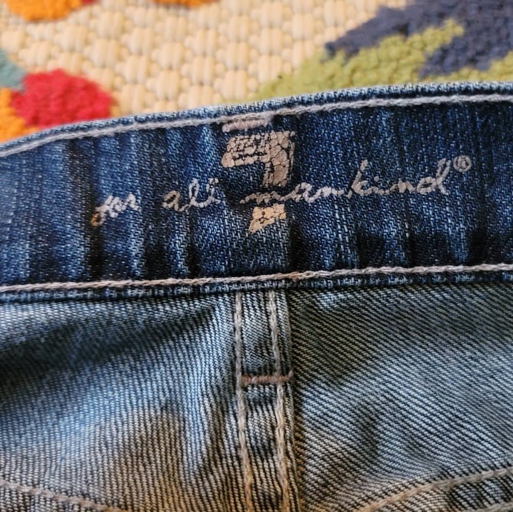 3 pairs for 7 for mankind jeans sizes- one is 29 other two  are 30!!! - Picture 8 of 16